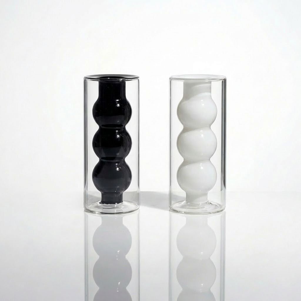*Pre Order* Black and White Salt and Pepper Shakers