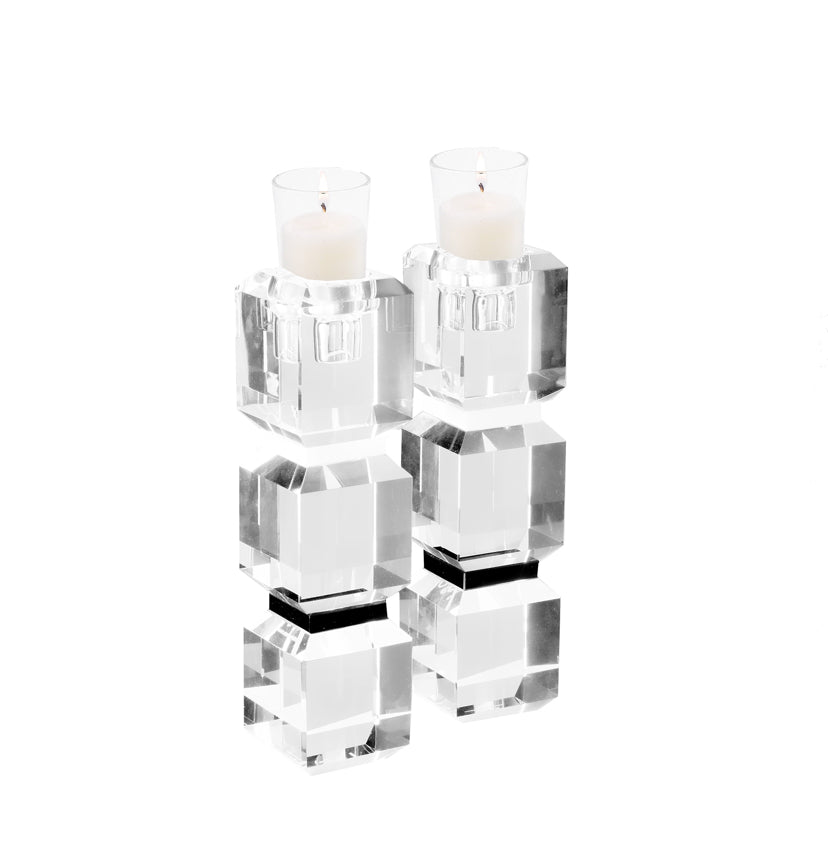 Black and White Color Black Candle Sticks