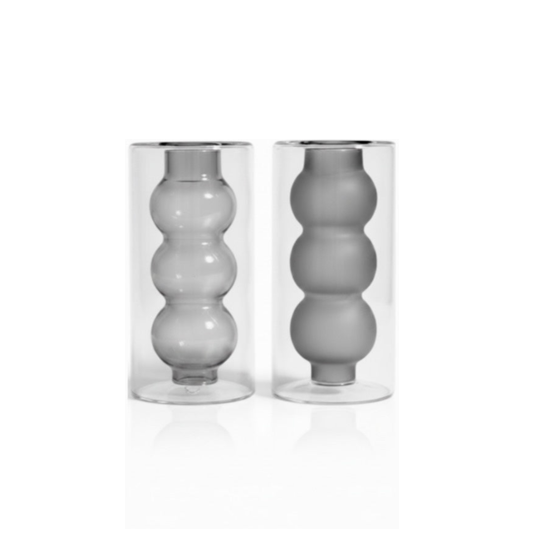 Smoke Salt and Pepper Shakers