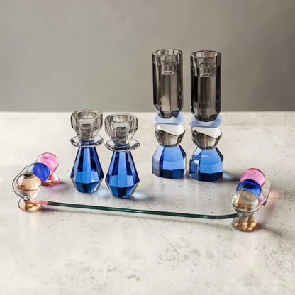 Multicolor Crystal Orb Tray