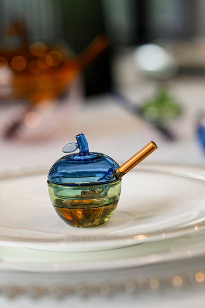 Multicolor Honey Dish Set of 4