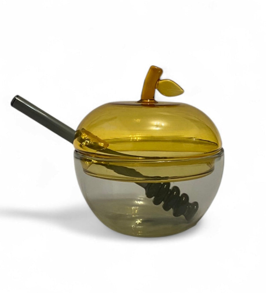 Smoke & Gold Honey Dish