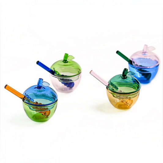 Multicolor Honey Dish Set of 4