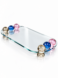 Multicolor Crystal Orb Tray
